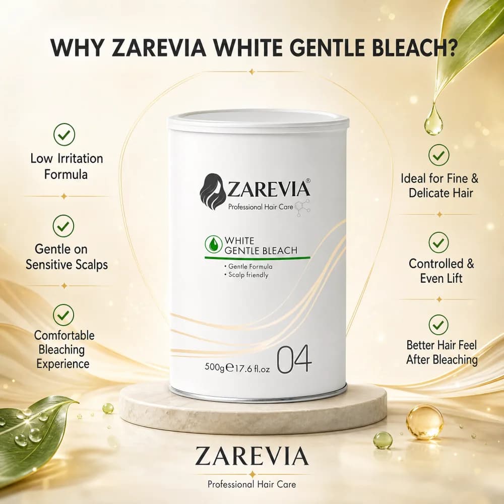 Wholesale bleach powder ZAREVIA White Gentle Bleach hair care manufacturer