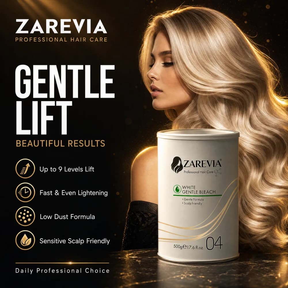 Wholesale bleach powder ZAREVIA White Gentle Bleach hair care manufacturer