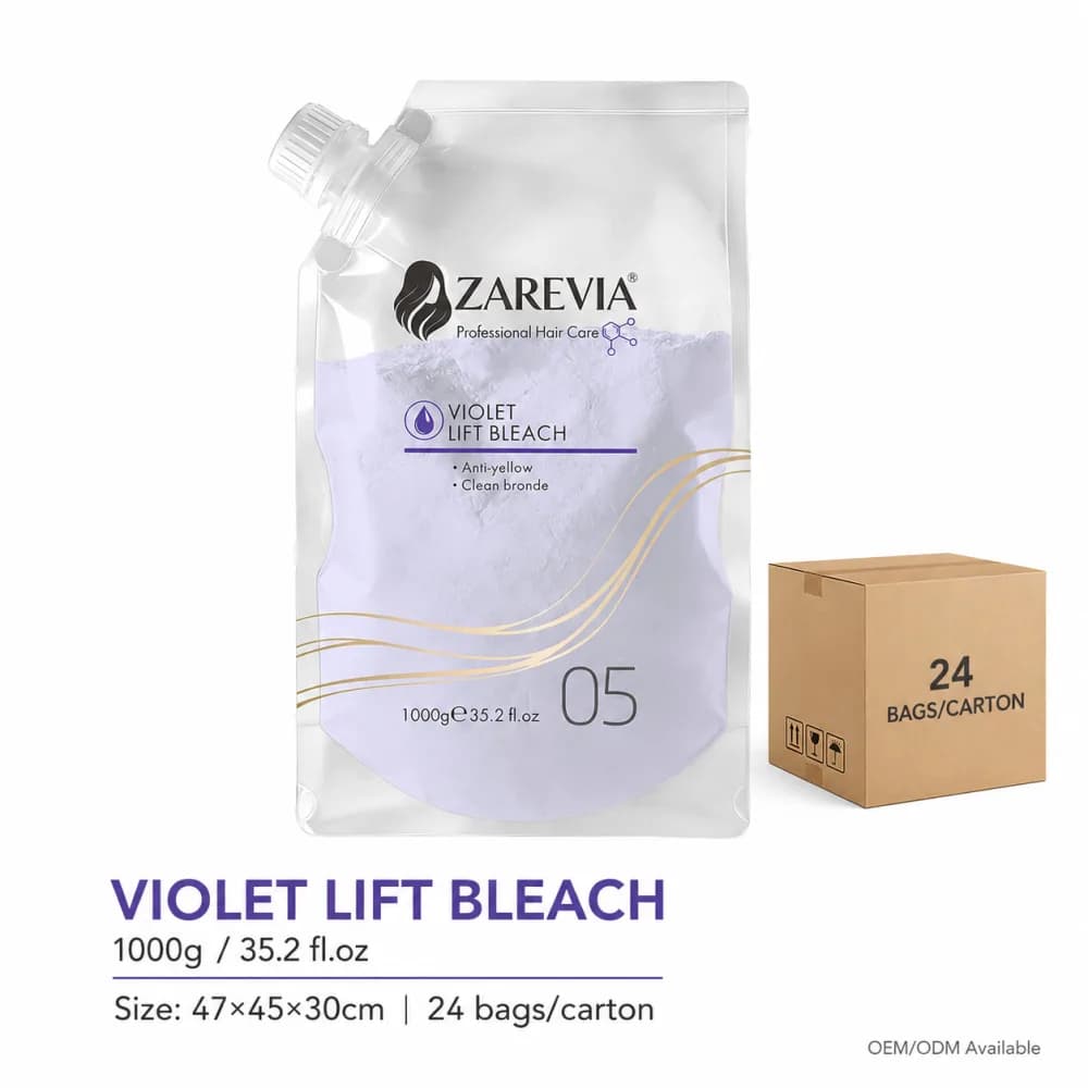 ZAREVIA Violet Lift Bleach Hair Bleach powder Supplier