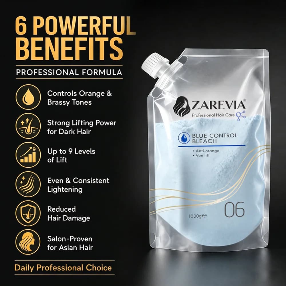 BODA Care ZAREVIA Blue Control Bleach Hair Care Manufacturer